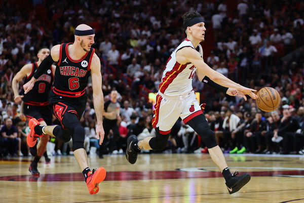 NBA: Playoffs-Chicago Bulls at Miami Heat