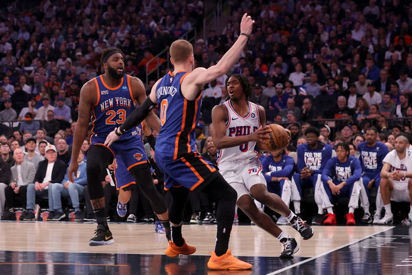 NBA: Playoffs-Philadelphia 76ers at New York Knicks