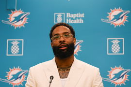 NFL: Miami Dolphins-Odell Beckham Press Conference