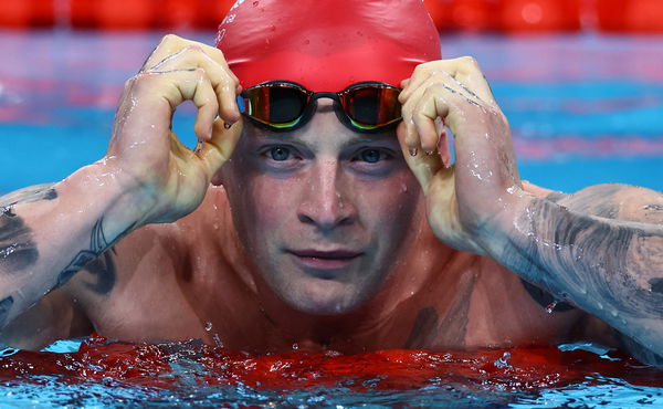 Swimming &#8211; Men&#8217;s 100m Breaststroke Semifinal 1