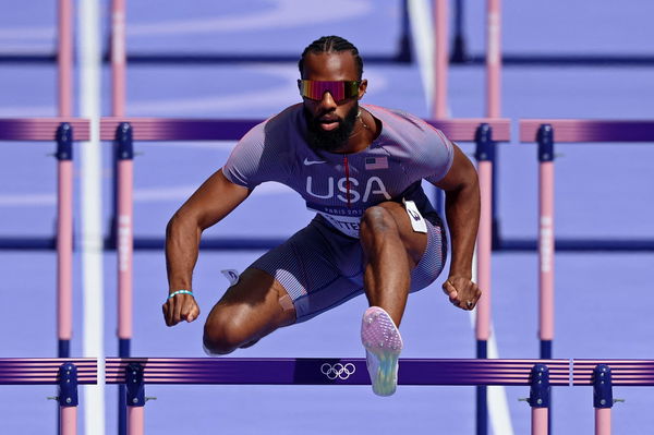 Athletics &#8211; Men&#8217;s 110m Hurdles Round 1