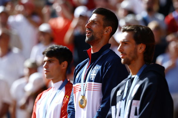 Tennis &#8211; Men&#8217;s Singles Victory Ceremony