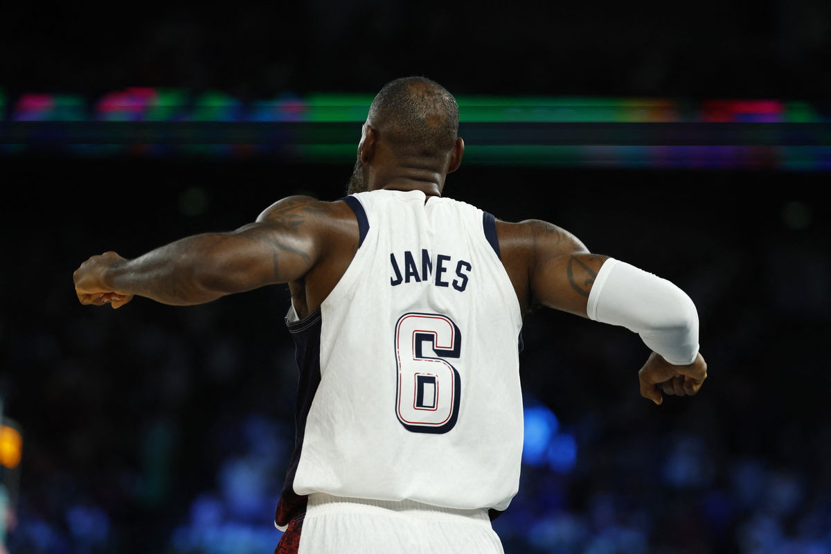 Lebron james fiba best sale