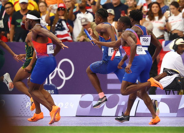 Athletics &#8211; Men&#8217;s 4 x 100m Relay Final