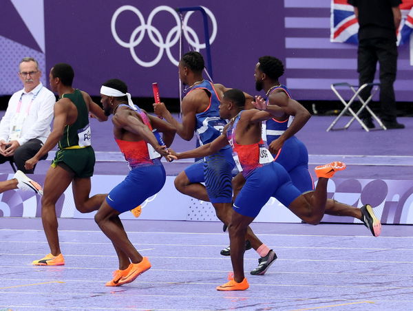 Athletics &#8211; Men&#8217;s 4 x 100m Relay Final