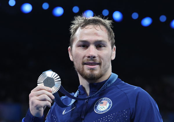 Wrestling &#8211; Men&#8217;s Freestyle 57kg Victory Ceremony