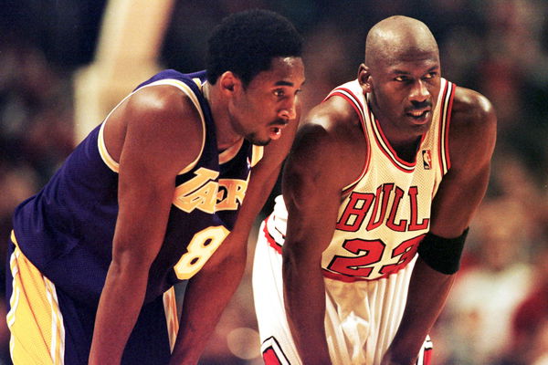 Kobe Bryant and Michael Jordan