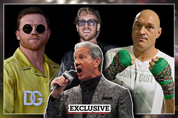 Canelo Alvarez,Logan Paul,Tyson Fury, Bruce Buffer