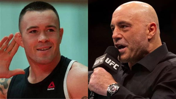 Colby Covington and Joe Rogan