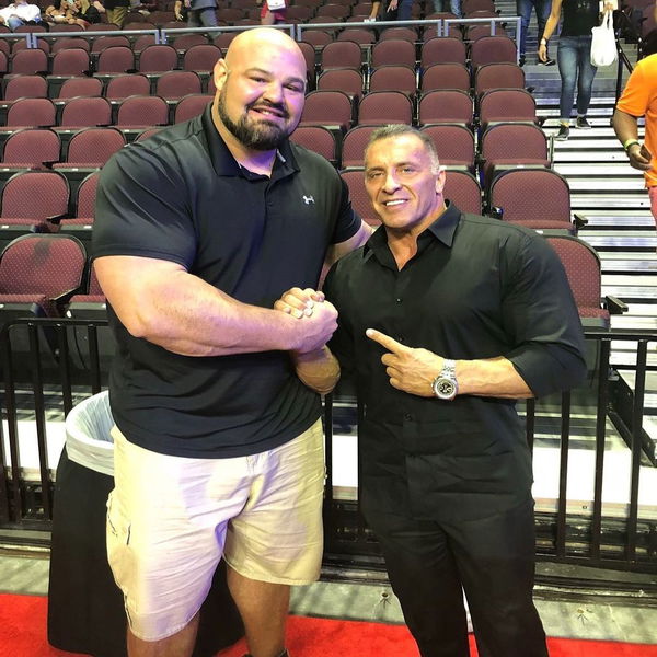 Brian Shaw and Milos Sarcev