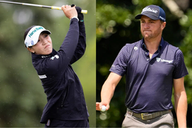 Lydia Ko and Justin Thomas