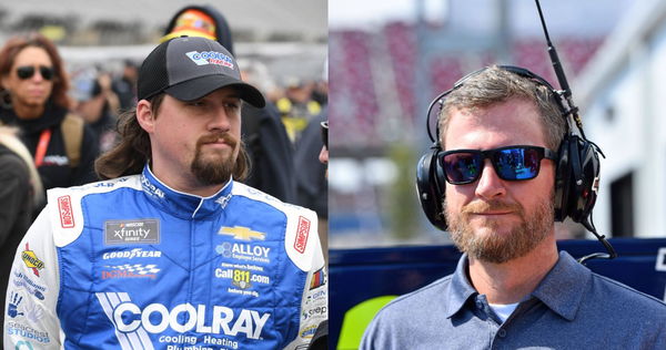 Josh Williams and Dale Earnhardt Jr