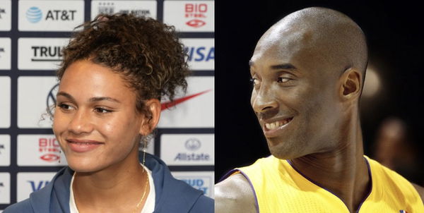 Trinity Rodman and Kobe Bryant Collage