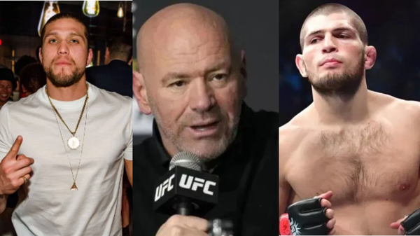 Dana White, Brian Ortega, Khabib Nurmagomedov