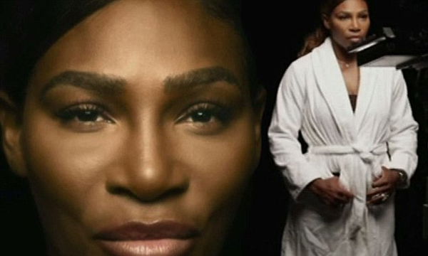 Serena Williams sings, goes topless for breast cancer video