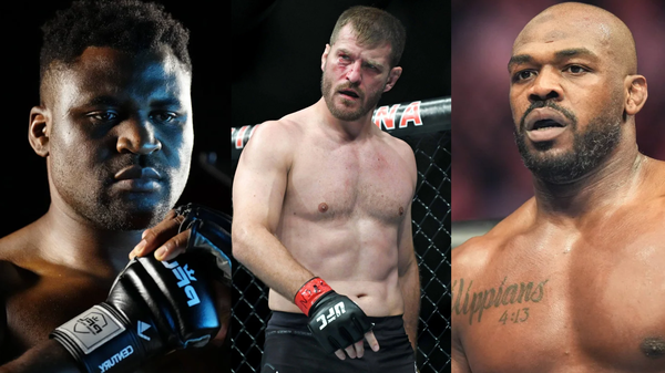 Francis ngnnou, Stipe Miocic, jon jones