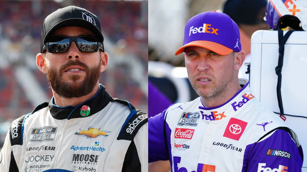 Ross Chastain and Denny Hamlin