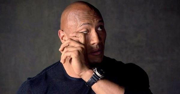 Dwayne Johnson emotional