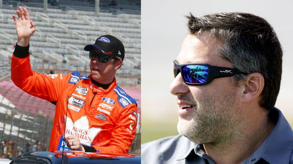 Tony Stewart and Brad Keselowski