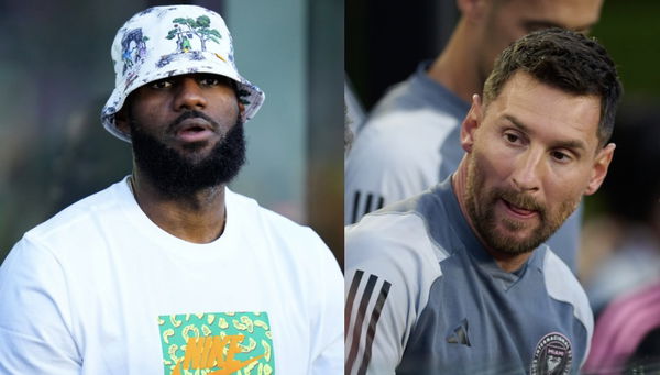 Billionaire LeBron James Flexed His Luxury Possession From $8,350,000,0000  Worth Company While Watching Lionel Messi's Astounding Inter Miami Debut -  EssentiallySports