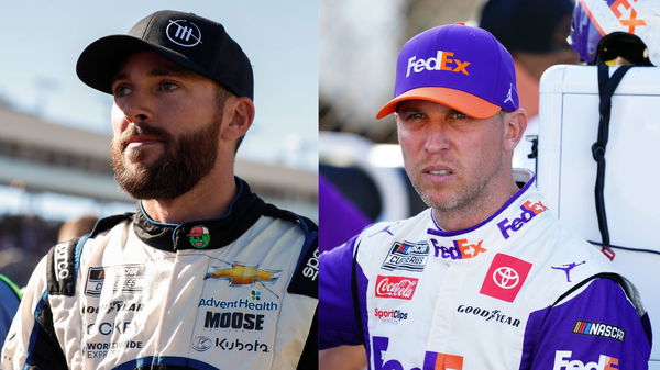 Ross Chastain and Denny Hamlin