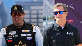 Kyle Busch and Dale Earnhardt Jr