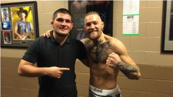 Conor MCgregor and khabib nurmagomedov