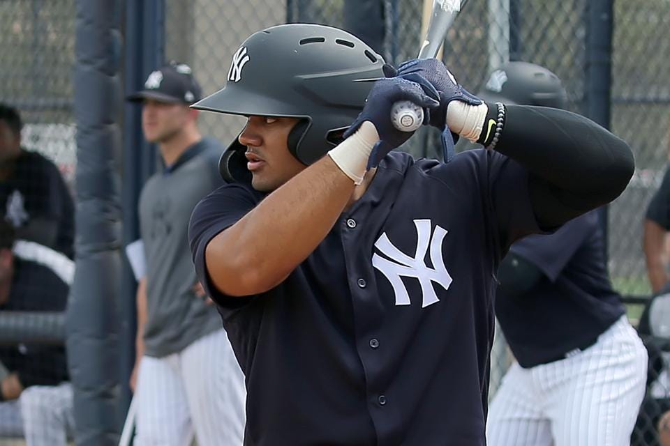 Yankees' Jasson Dominguez will live up to hype, teammates predict