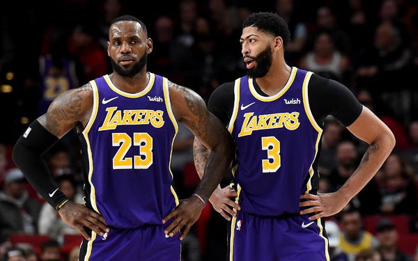 Los Angeles Lakers star duo of LeBron James and Anthony Davis