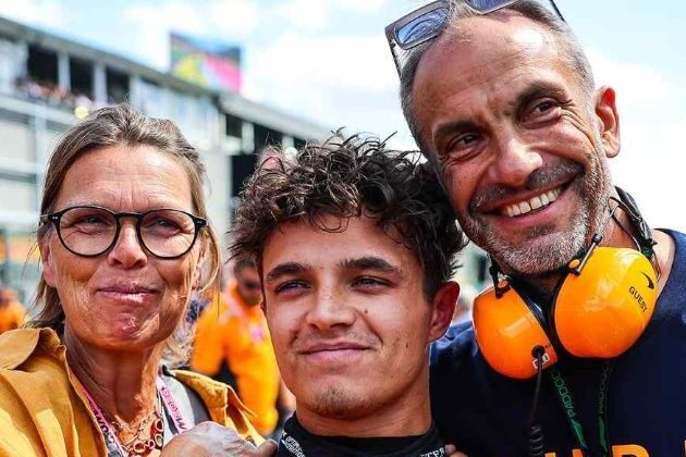 Who Are Lando Norris's Parents? Meet Adam Norris and Cisca Wauman -  EssentiallySports