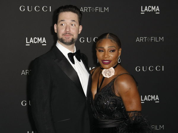 Serena Williams and Alexis Ohanian