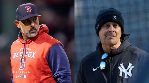 Aaron Boone and Alex Cora