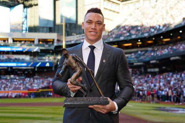 Aaron Judge Roberto Clemente Awardee