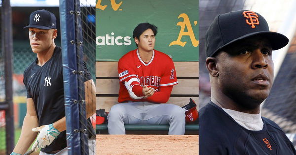 Aaron Judge, Shohei Ohtani and Barry Bonds