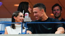 Aaron Judge and his wife