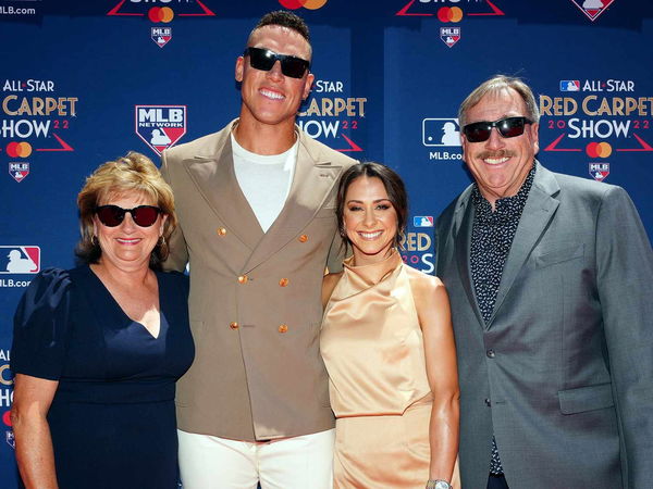 Aaron Judge with family