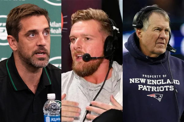 Aaron Rodgers Pat McAfee Bill Belichick Imago