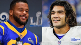 Aaron donald and Puka Nacua