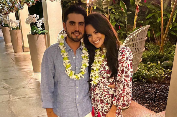 Abraham Ancer and Nicole Curtright