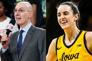 Adam Silver, Caitlin Clark