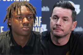 Adou Thiero and JJ Redick