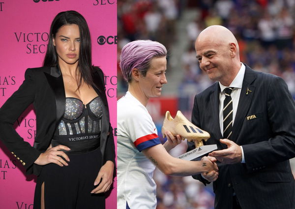 Adriana Lima Gianni Infantino