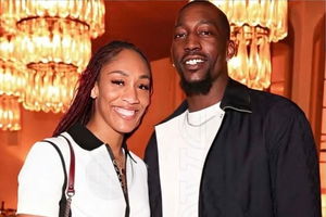 A'ja Wilson and Bam Adebayo