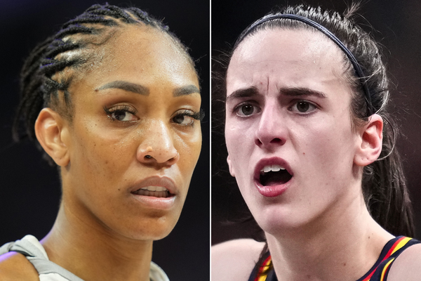 A&#8217;ja Wilson and Caitlin Clark