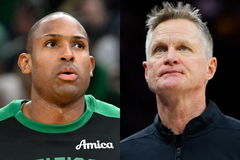 Al Horford and Steve Kerr