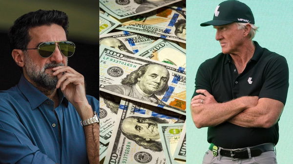 Al Rumayyun Money Greg Norman Collage