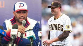 Albert Pujols and Craig Stammen