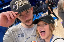 Alex Caruso, Haleigh Broucher