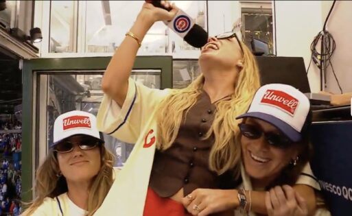 Cubs Fans Boo Alex Cooper After ‘Cringe’ ‘Take Me Out to the Ball Game’ Goes Viral for All the Wrong Reasons