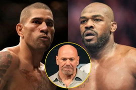 Alex Pereira, Dana White, Jon Jones